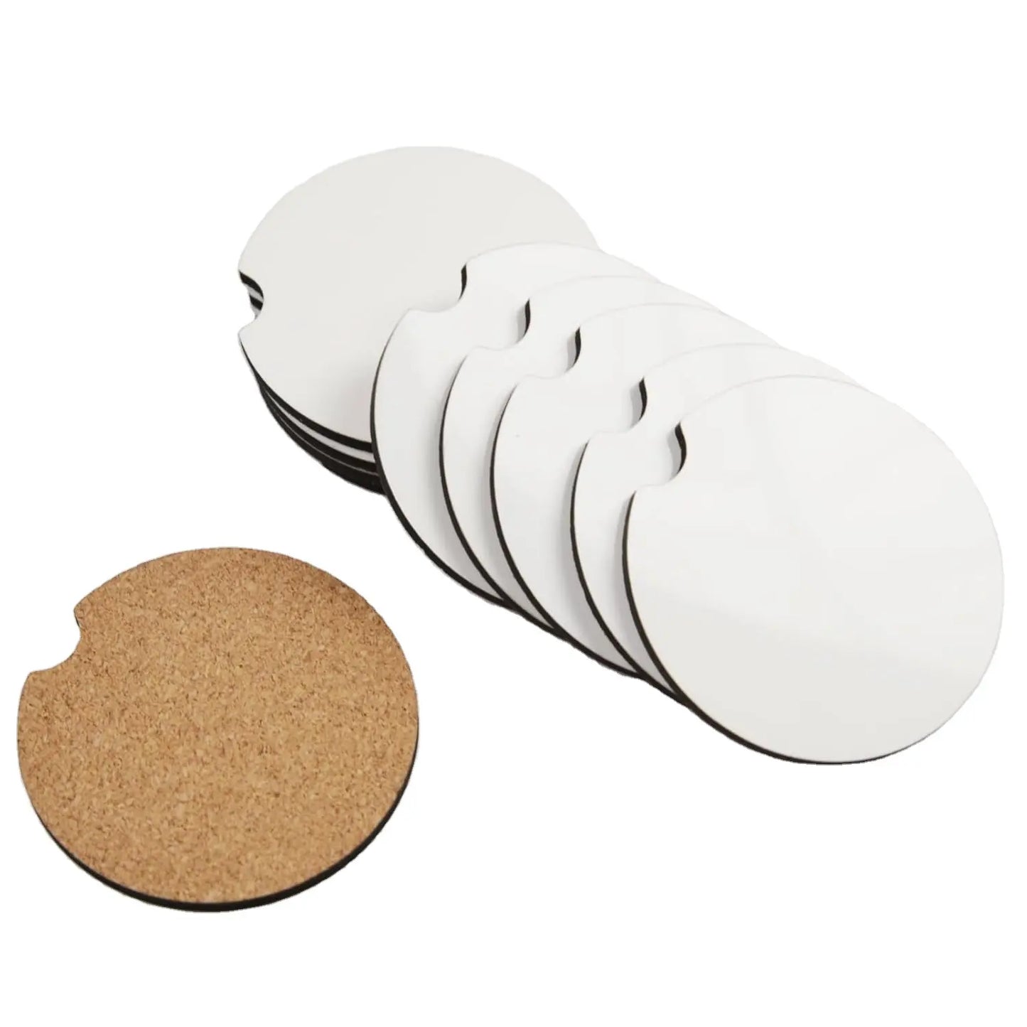 MDF_round_7cm_car_coaster_cork_backed