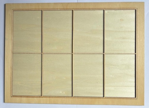 Sublimation Fridge Magnet 10cm x 7cm Jig