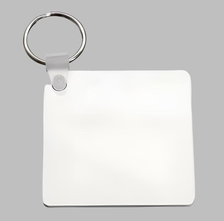 UV Polymer Sublimation Keyrings 5cm x 5cm Double Sided - Multi Packs