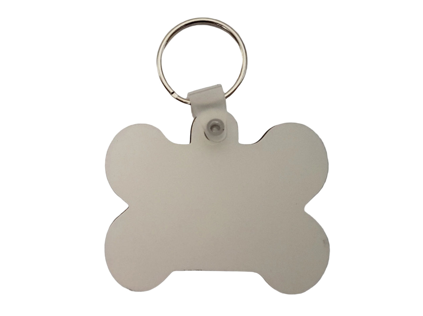MDF Sublimation Keyrings Pet Tag Double Sided - Multi Packs