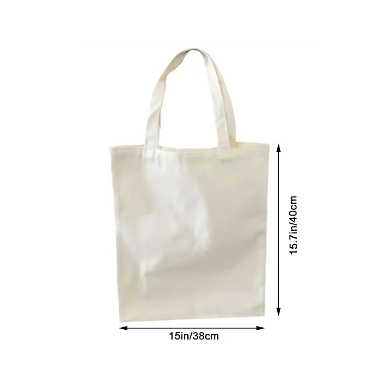 200 x Sublimation Tote Shopping Bags