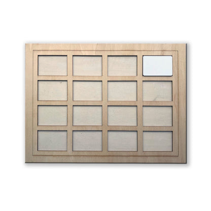 7.5cm x 4cm Sublimation Fridge Magnet - Jig Rectangle