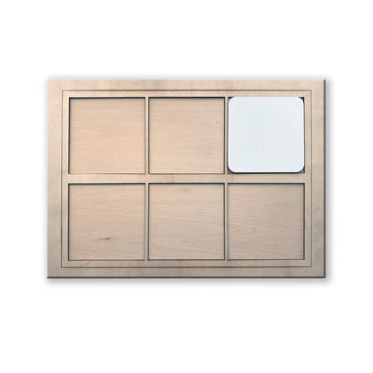 9cm x 9cm Sublimation Coaster - Jig Square