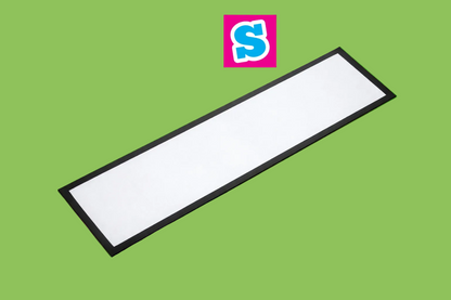 88cm x 25cm sublimation bar mat runner blank with white printable surface, ideal for custom designs and branding