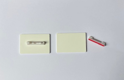 FRP Sublimation Name Badge 6cm x 4cm