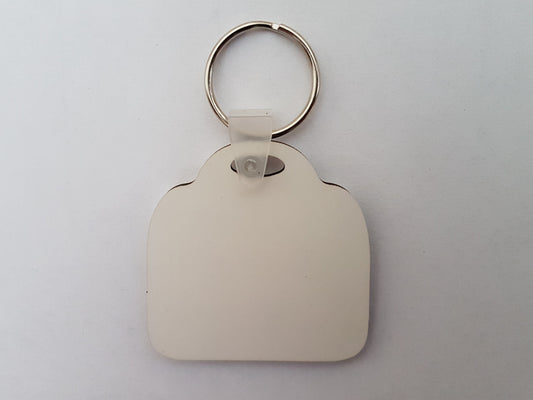 300 x MDF Sublimation Keyrings Luggage Case Double Sided