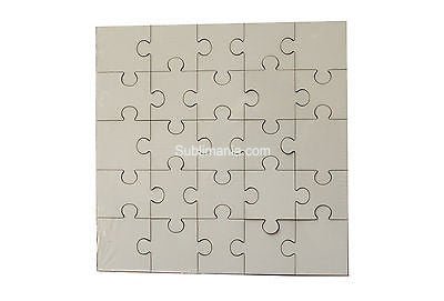 1 x MDF Sublimation Square Jigsaw Puzzle 17cm x 17cm