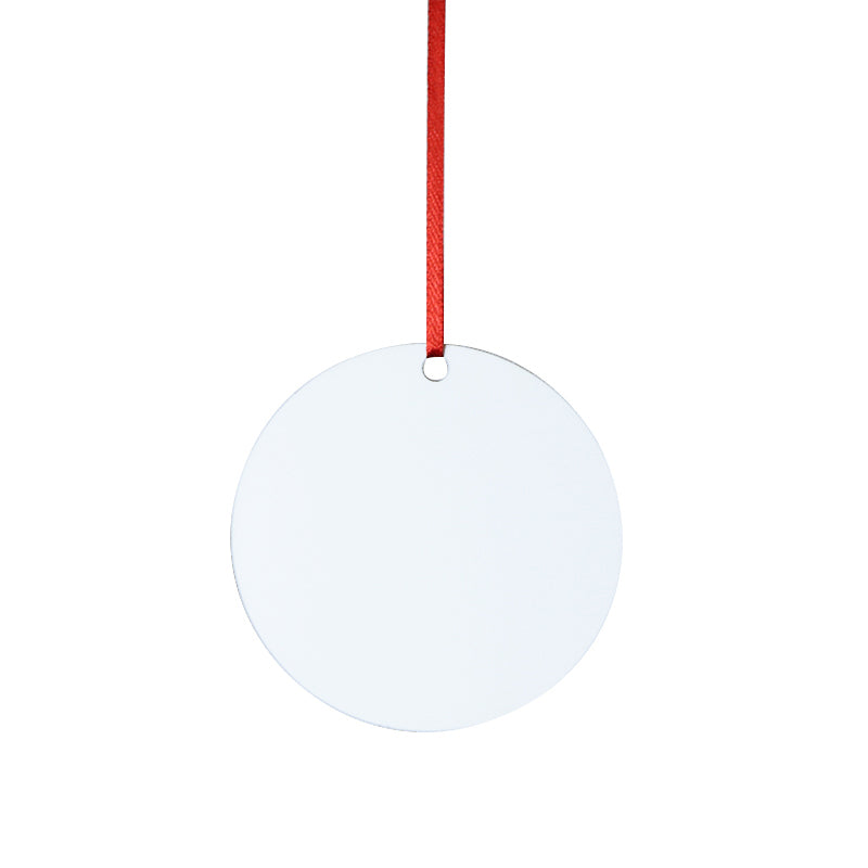 MDF Sublimation Christmas Round Bauble 7.0cm - Multi Pack