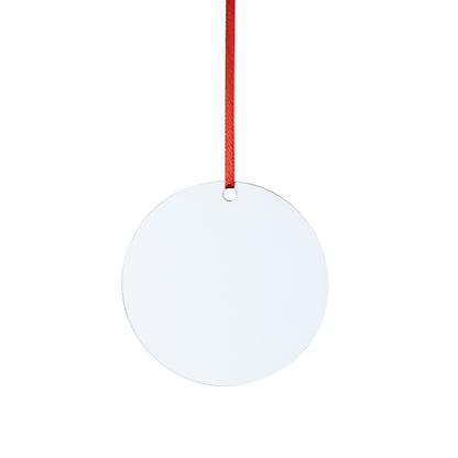 MDF Sublimation Christmas Round Bauble 7.0cm - Multi Pack