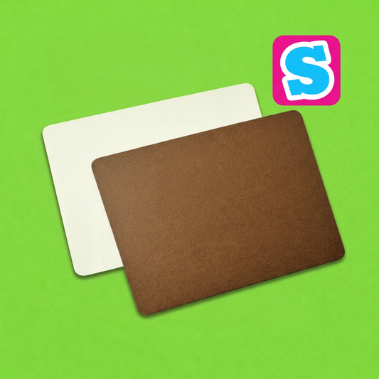 MDF Sublimation Placemats 23cm x 19cm raw backed - Multi Packs