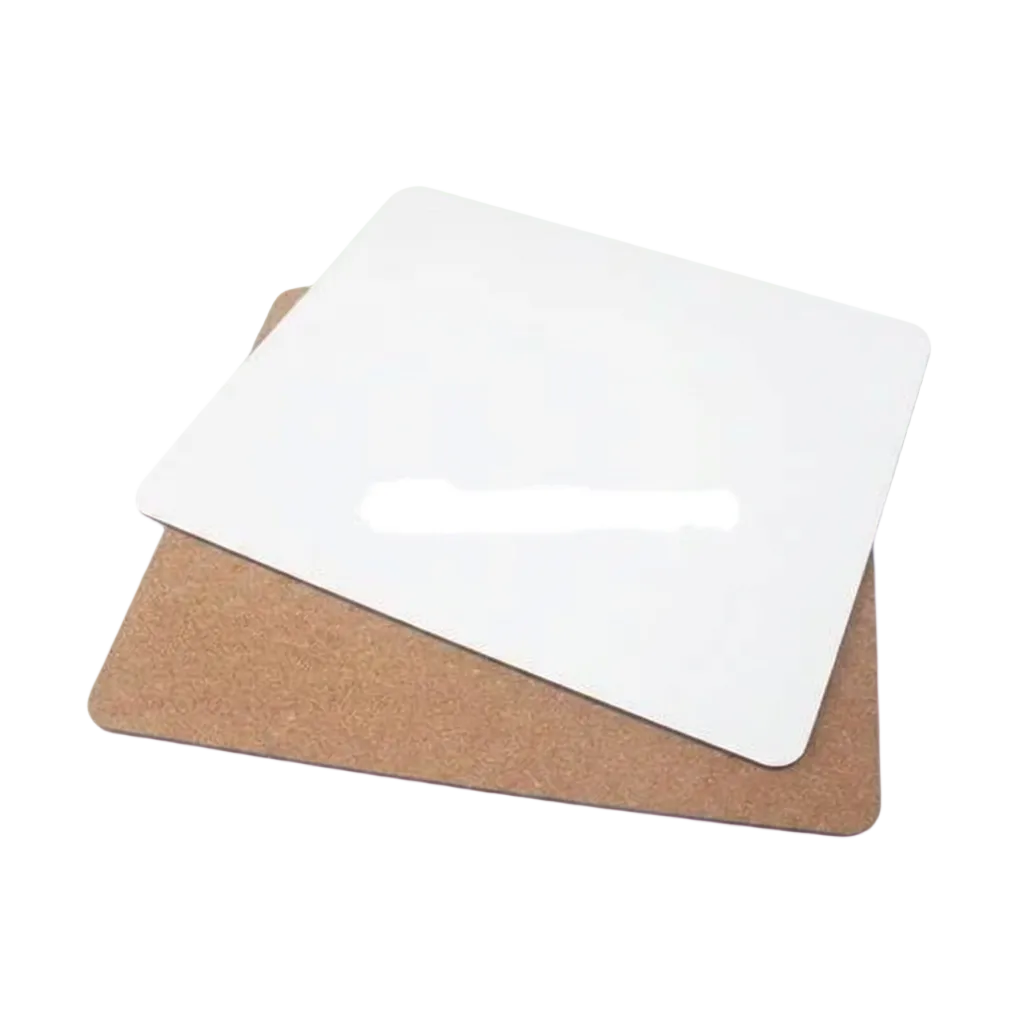 MDF Sublimation Placemats 23cm x 19cm cork backed 