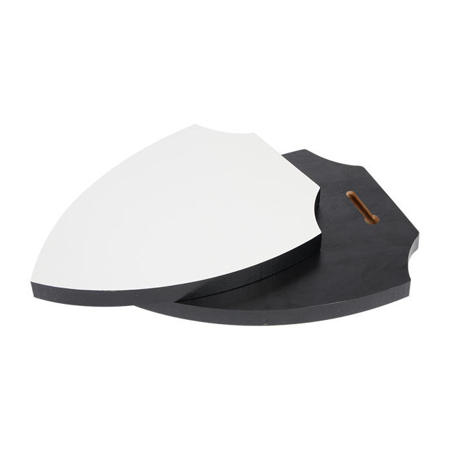 Blank MDF trophy shield for sublimation printing, extra large size, perfect for awards, competitions, and presentations