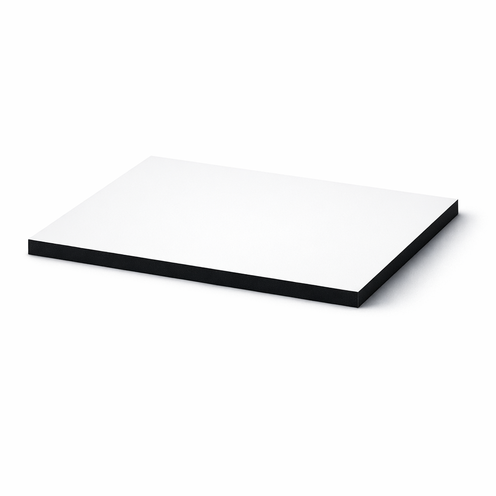 MDF UV Board 30.5cm x 45.8cm 5mm thickness double sided matt finish
