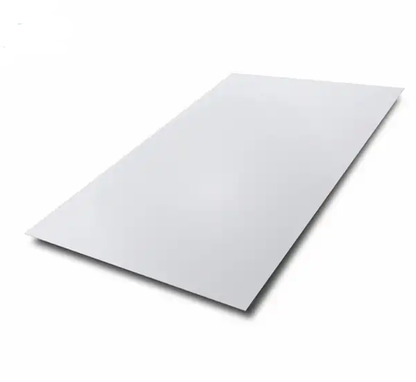 Blank single sided aluminium sublimation sheet 20cm x 15cm, smooth white coating ready for personalised printing