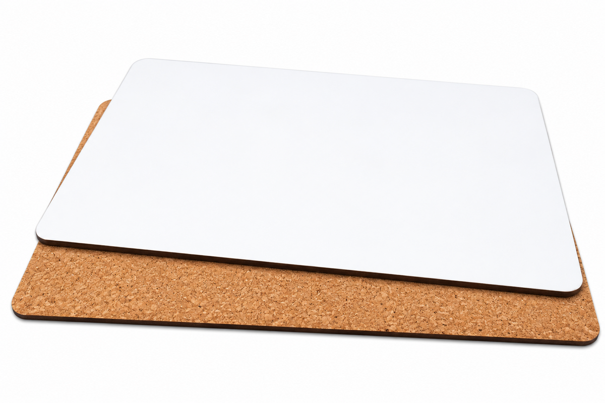 Sublimation_Coasters_11.5cm_x_9.5cm_corkwith cork backing and gloss white finish