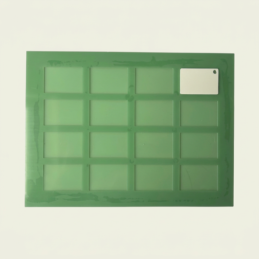 6cm x 4cm sublimation keyring jig with wider margins for preview