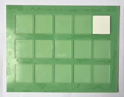 5cm x 5cm Polymer Fridge Magnet- Jig Square