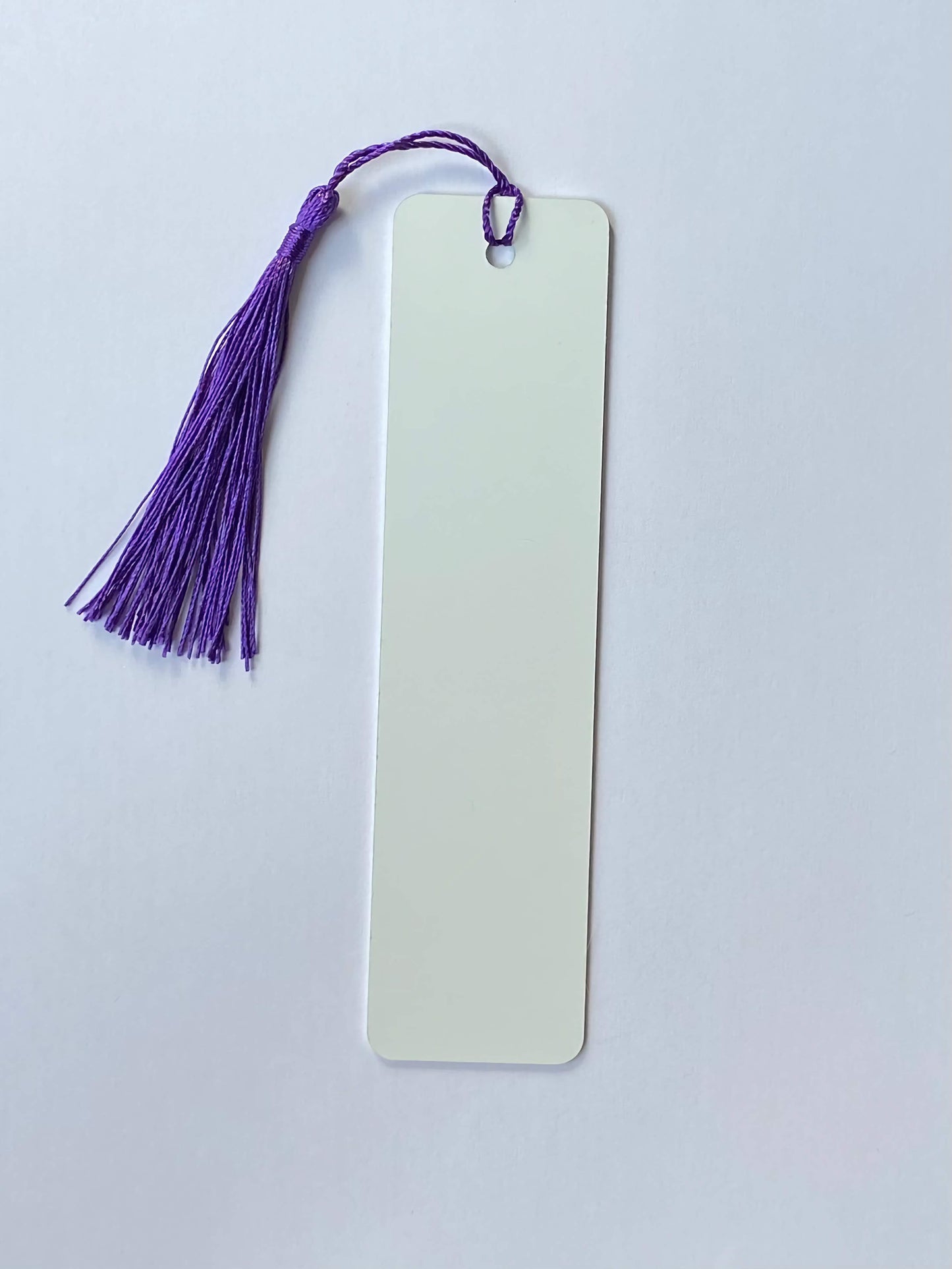 sublimation Bookmark purple tassel