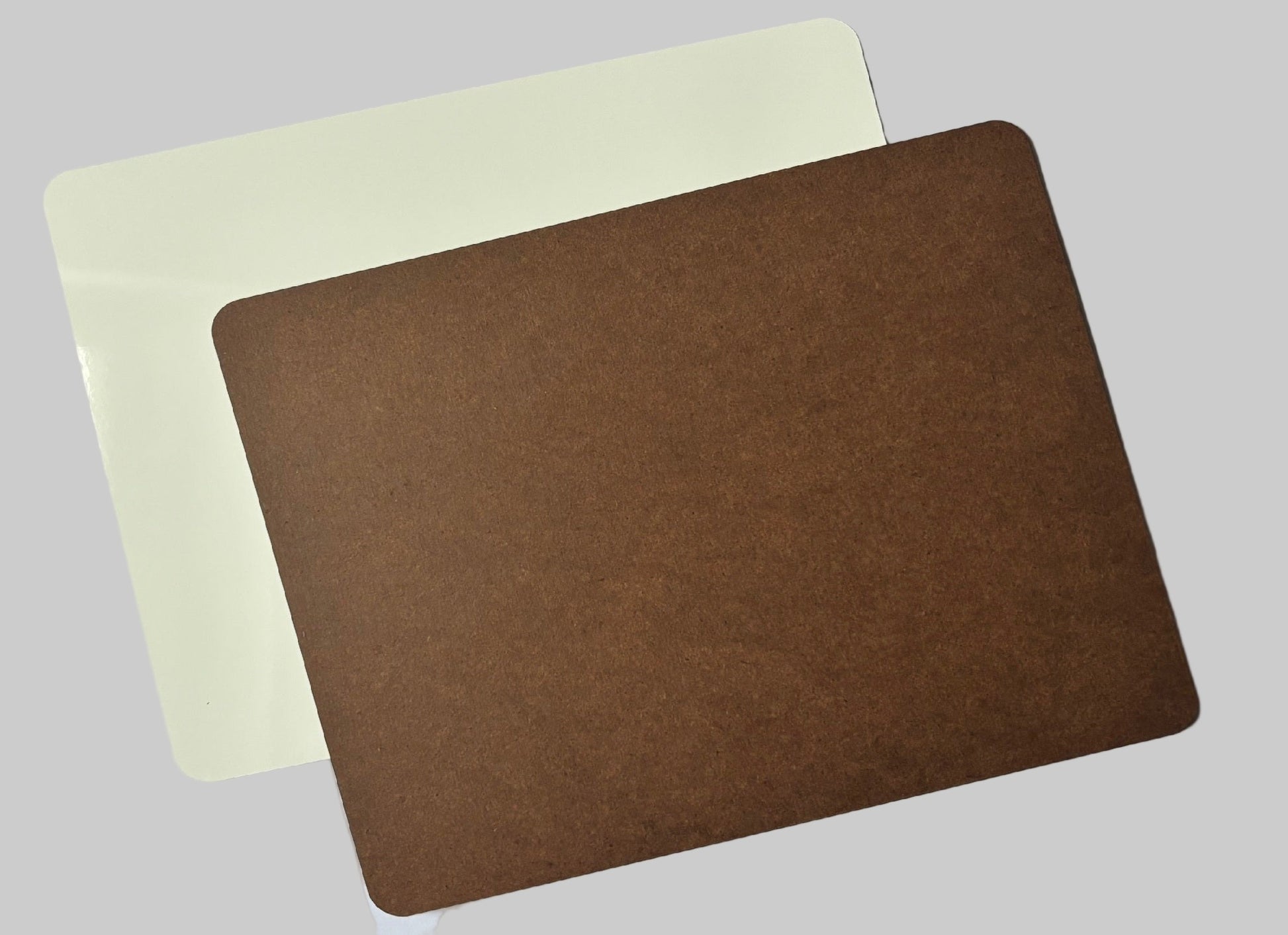 MDF Sublimation Placemats 26cm x 20cm raw backed - Multi Packs with no cork on reverse