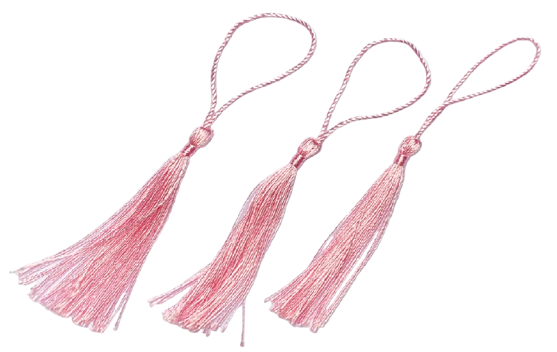 Pink Bookmark tassel