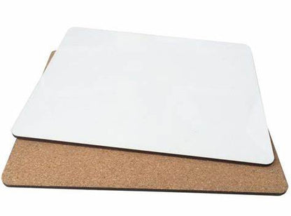 24 x MDF Blank Sublimation Placemats 26cm x 20cm cork backed