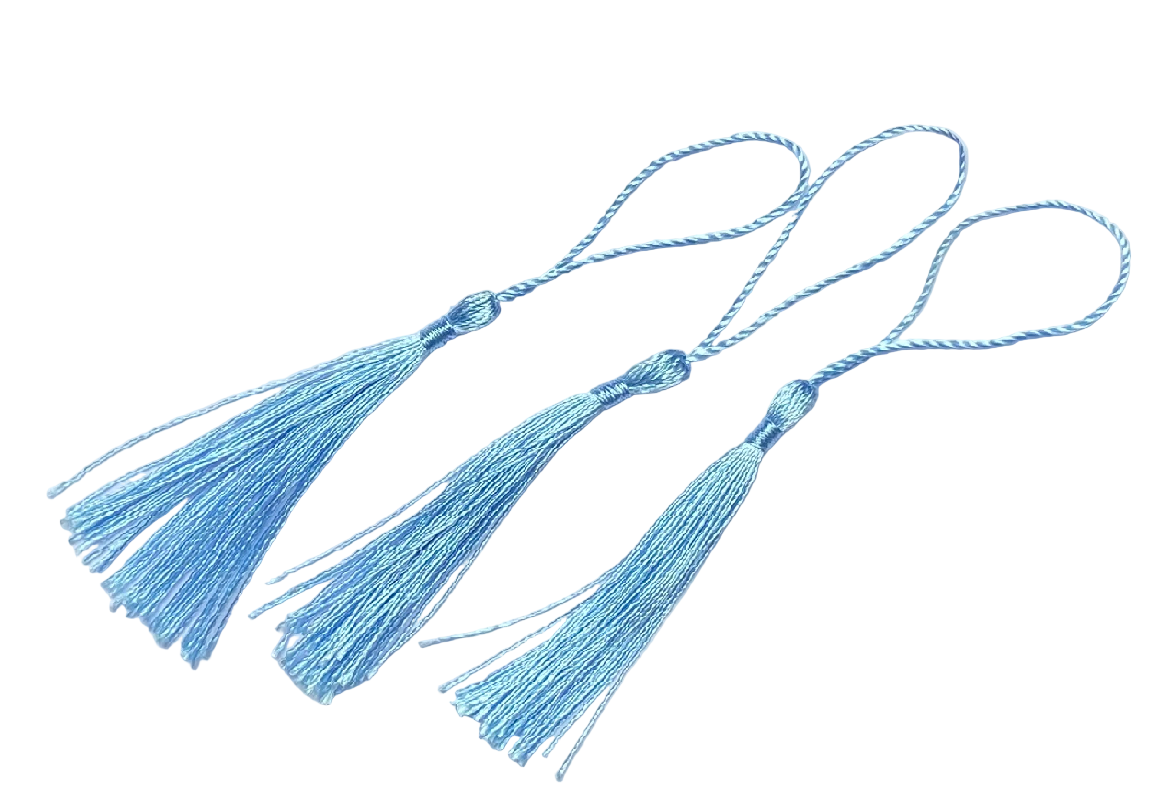 Sky Blue Bookmark Tassel