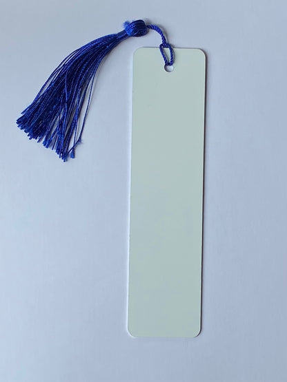 50 x Sublimation Aluminium Bookmark Double Sided 15.8cm x 3.8cm